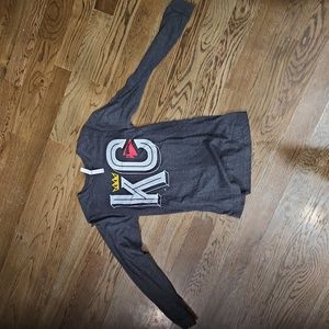 Women's long-sleeved Kansas City Cheifs shirt